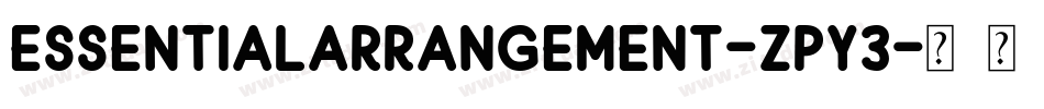 EssentialArrangement-ZPy3字体转换