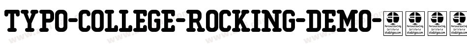 Typo-College-Rocking-Demo字体转换
