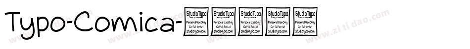 Typo-Comica字体转换
