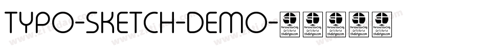 TYPO-SKETCH-DEMO字体转换
