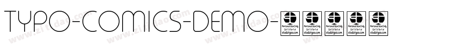 TYPO-COMICS-DEMO字体转换