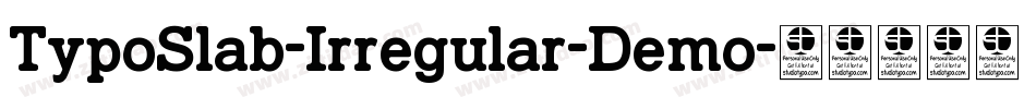 TypoSlab-Irregular-Demo字体转换