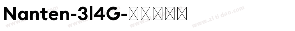Nanten-3l4G字体转换 Nanten-3l4G字体转换