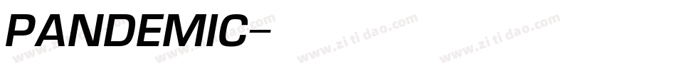 PANDEMIC字体转换