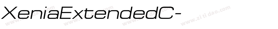 XeniaExtendedC字体转换