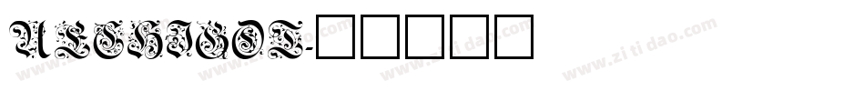 UECHIGOT字体转换