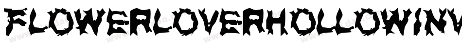 FlowerLoverHollowInverse-wX89字体转换