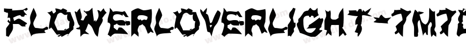 FlowerLoverLight-7M7D字体转换