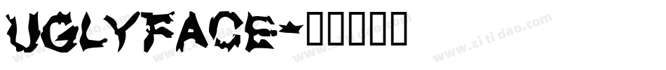 UGLYFACE字体转换