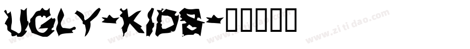 Ugly-Kids字体转换