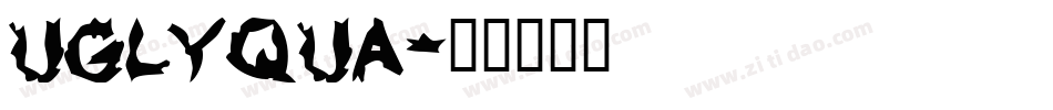 UglyQua字体转换