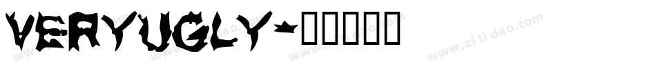 VeryUgly字体转换