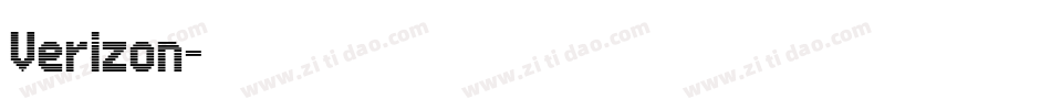 Verizon字体转换