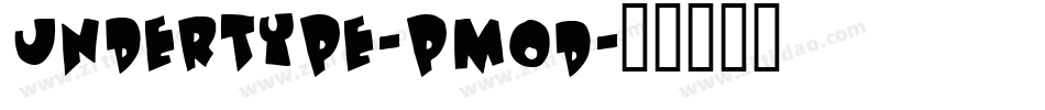UnderType-pmOD字体转换