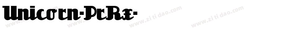 Unicorn-PrRx字体转换