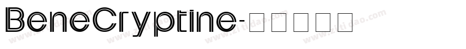 BeneCryptine字体转换