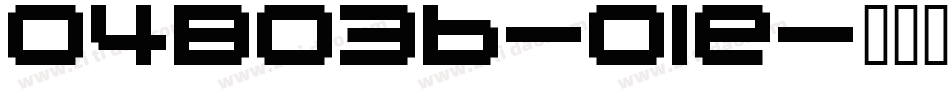 04B03b-Ole字体转换