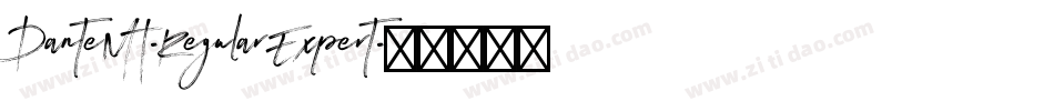 DanteMT-RegularExpert字体转换
