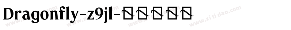 Dragonfly-z9jl字体转换