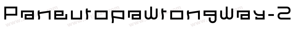 PaneuropaWrongWay-Zy6q字体转换