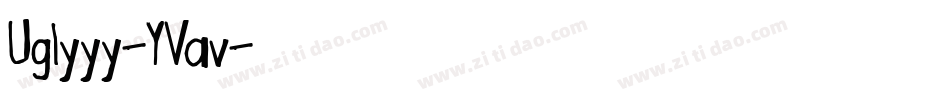 Uglyyy-YVav字体转换
