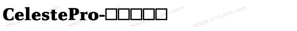 CelestePro字体转换