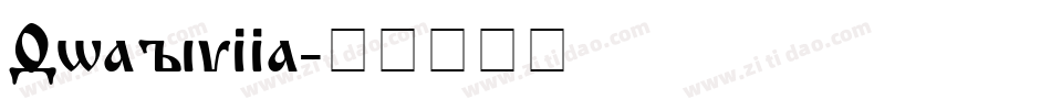 Dwarvinian字体转换