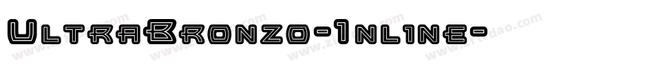 UltraBronzo-Inline字体转换