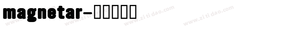 magnetar字体转换