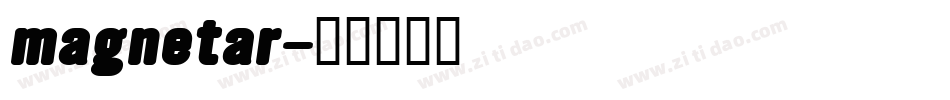 magnetar字体转换
