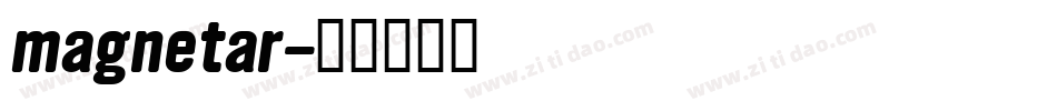 magnetar字体转换