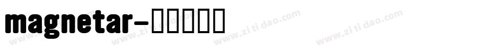 magnetar字体转换