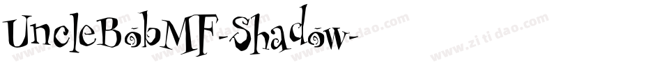 UncleBobMF-Shadow字体转换