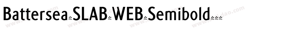Battersea-SLAB-WEB-Semibold字体转换
