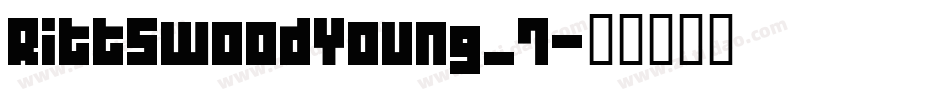 RittswoodYoung_7字体转换