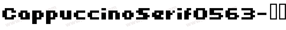 CappuccinoSerif0563字体转换