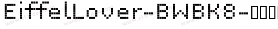 EiffelLover-BWBK8字体转换
