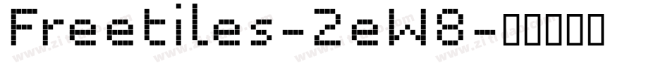 Freetiles-2eW8字体转换
