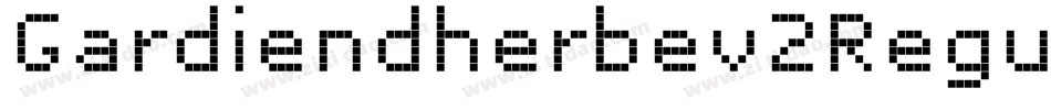 Gardiendherbev2Regular-3wL8字体转换