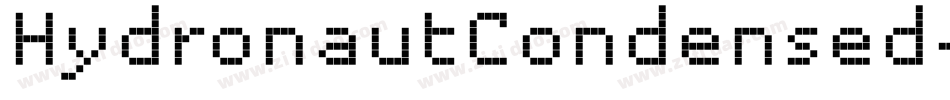HydronautCondensed-3zzP8字体转换