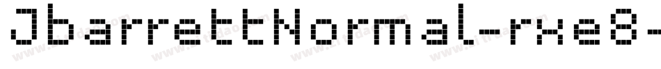 JbarrettNormal-rxe8字体转换