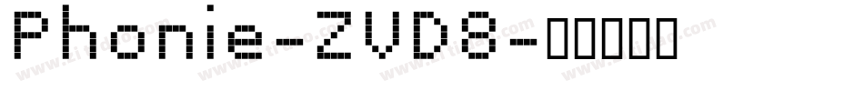 Phonie-ZVD8字体转换