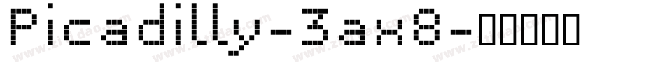 Picadilly-3ax8字体转换