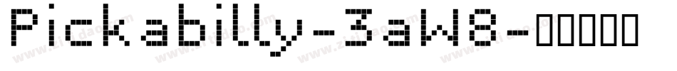 Pickabilly-3aW8字体转换