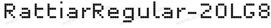 RattiarRegular-2OLG8字体转换