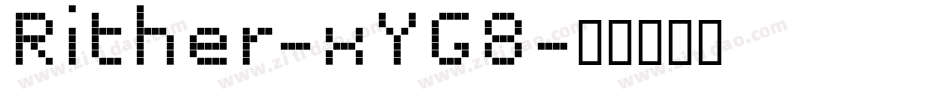 Rither-xYG8字体转换