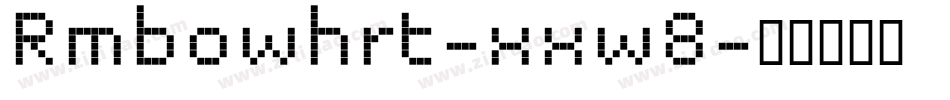 Rmbowhrt-xxw8字体转换