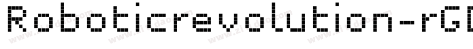 Roboticrevolution-rGD8字体转换