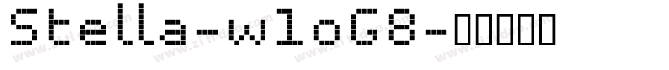 Stella-w1oG8字体转换