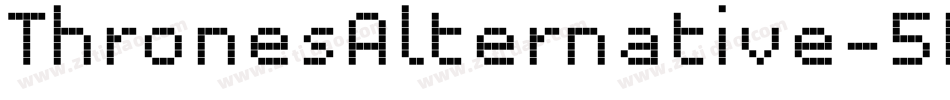 ThronesAlternative-5EA8字体转换